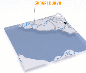 3d view of Buaya Sungai